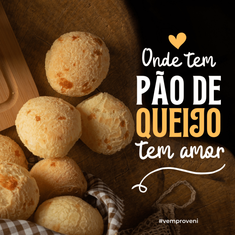 Pão de queijo no posto veni